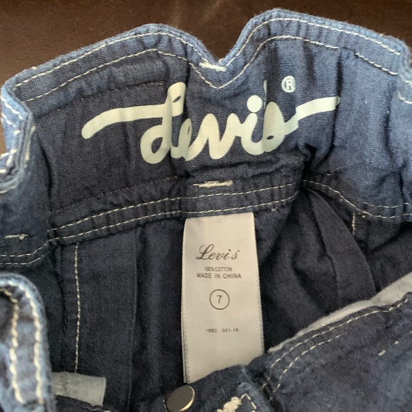 NWOT Levi’s Denim Girls Skirt - Size 7 - Picture 4 of 4